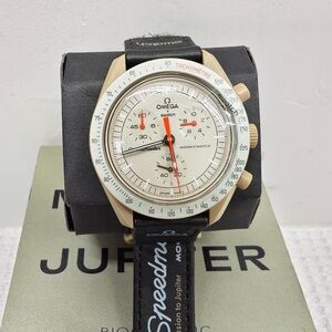 Swatch X Omega MoonSwatch Mission to Jupiter Watch